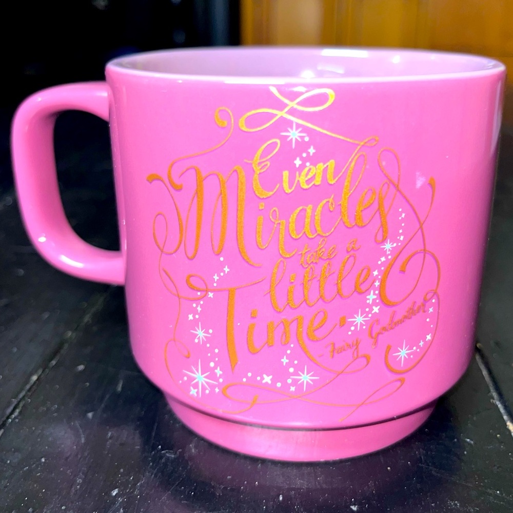 Disney Wisdom Mug – Fairy Godmother – Cinderella – December – Limited Release